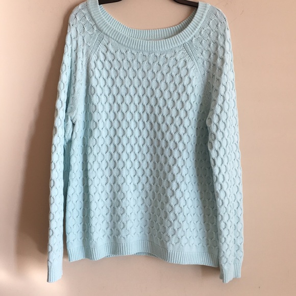 Old Navy Sweaters - Green Cable Sweater Old Navy